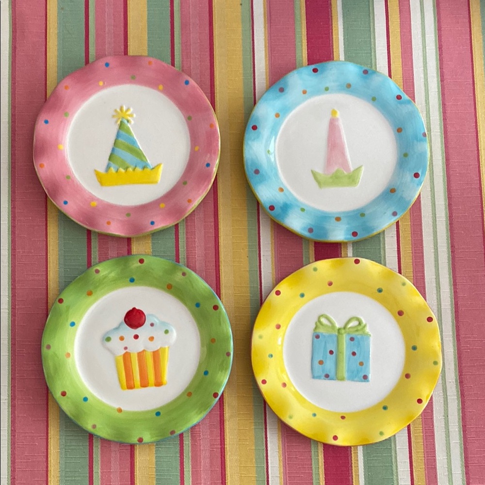 Colorful Party Plate Set